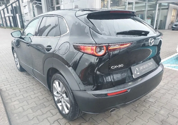 Mazda CX-30 cena 110900 przebieg: 27498, rok produkcji 2021 z Olsztyn małe 172